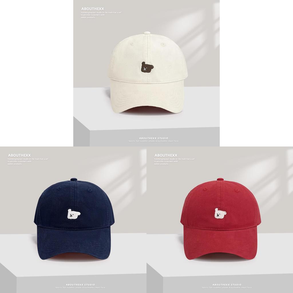 Vintage Cotton Baseball Hat With Animal Embroidery For Spring Outings