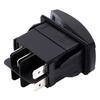 Fog Light Rocker Switch 5Pin On Off LED Light DC12V 24V Minus40 celsius  To 85 celsius  ABS Light Bar Switch for Boat