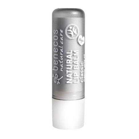 Benecos Classic Natural Lip Balm - 4.8g - Made with Pure Ingredients