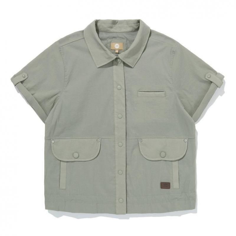 W String Short Sleeve Shirt