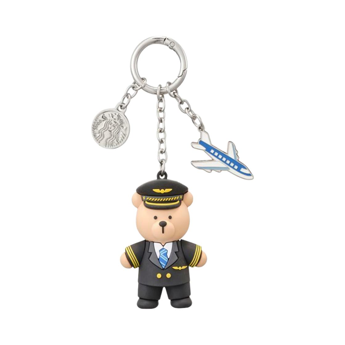 Starbucks Annyeong Incheon Bearista Keychain ONE SIZE