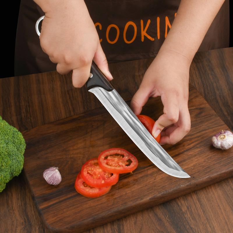 Küchenmesser, Fleischerbeil, geschmiedetes Ausbeinmesser, Metzgermesser, Schneidemesser, Gemüse- und Obstmesser