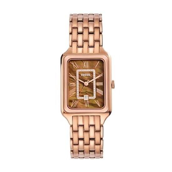 Fossil Wristwatch Raquel ES5323 Ladies Pink Gold