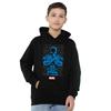 Black Panther Childrens/Kids Stripes Pull Over Hoodie