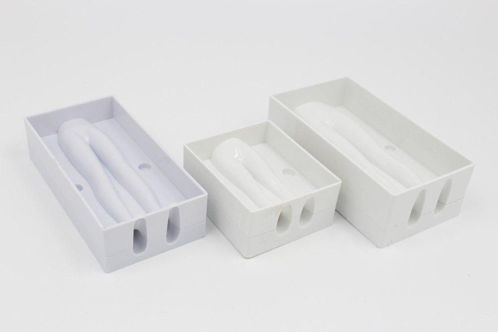 ImP Figure Modeling Mold (Base Form) Set of 3 (Male, Female, and Child) with Japanese Instructions