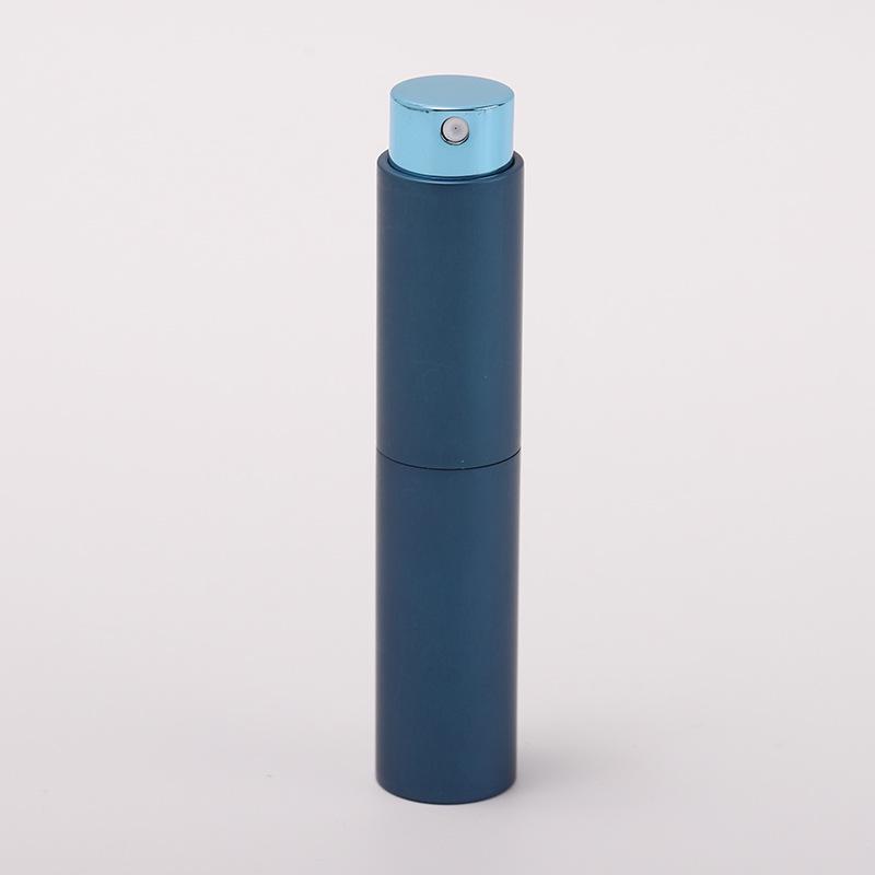 10ml Portable Rotating Telescopic Refillable Perfume Spray Bottle with Logo Printing Option