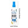 Effective Stain Remover Fabric Stain Remover Spray 120ml Stain Yellow Removal Dust Bleached Decontamination Treater Spray