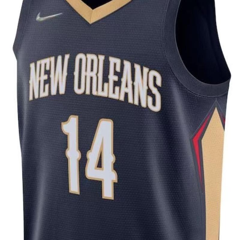 Nike Top fără mâneci tip maieu Swingman NBA New Orleans Pelicans 'Ingram 14' DB3581-420