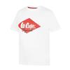 Lee Cooper Logo T-shirt White, Size XXL