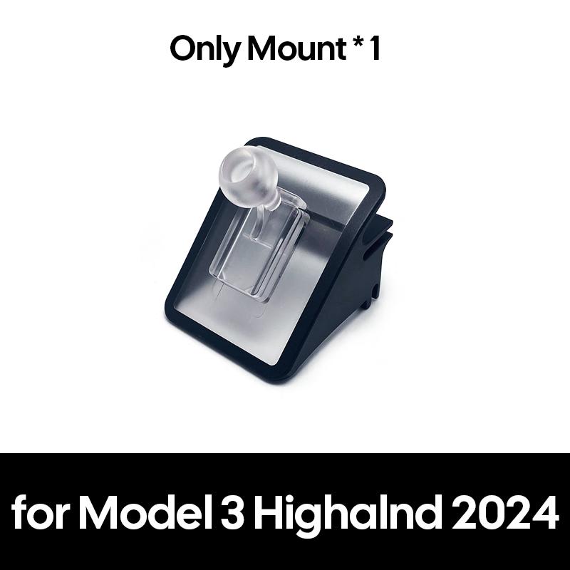 Car Cell Phone Holder Wooden Gravity Support Mount Bracket For Tesla New Model Y Launch JUNIPER 2026 25 Model 3 Hhighalnd 2024