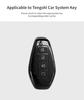 For DENZA N9 2025 2026 Interior Accessories Car Remote Control Key Case Keychain Garnish Trim Cover