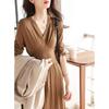Autumn New Sweater Long Dress Stunning High Sense with Knitted Dress Women's Clothing