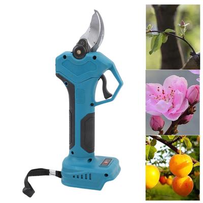 Elektrische Gartenschere Sicherheitsverriegelung SK5 Klinge Hohe Effizienz Digitalanzeige Elektrischer Astschneider für Obstgarten Hof