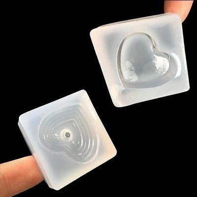 Jewelry Crafts Casting Mold DIY New Silicone Heart-shaped and Square Storage Box Mold Resin