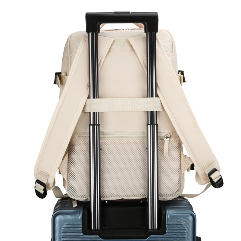 Business Travel Backpack Slim Laptop Hand Luggage with USB Charging Port Men's & Women's Cabin Bag for Work Trips