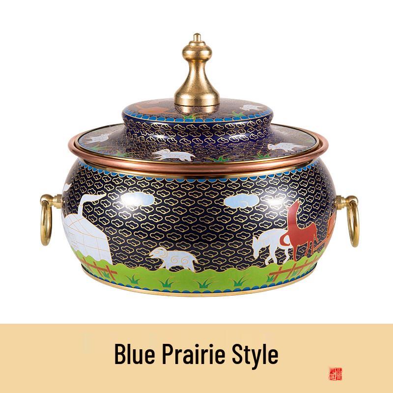 

ZISIZ Эмалированный индивидуальный индукционный медный горячий горшок