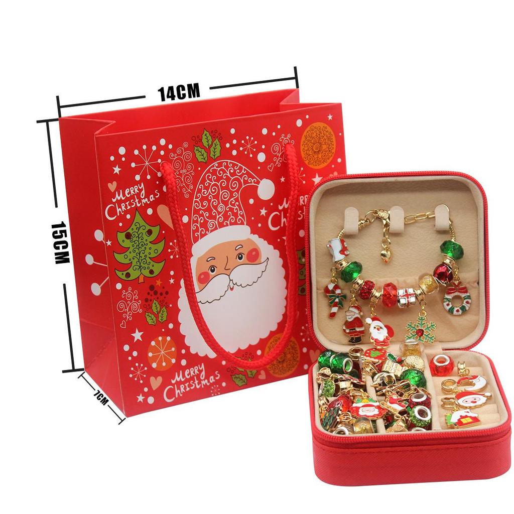 DIY Weihnachtsarmband Perlen-Set - Kindergeschenk Blindbox