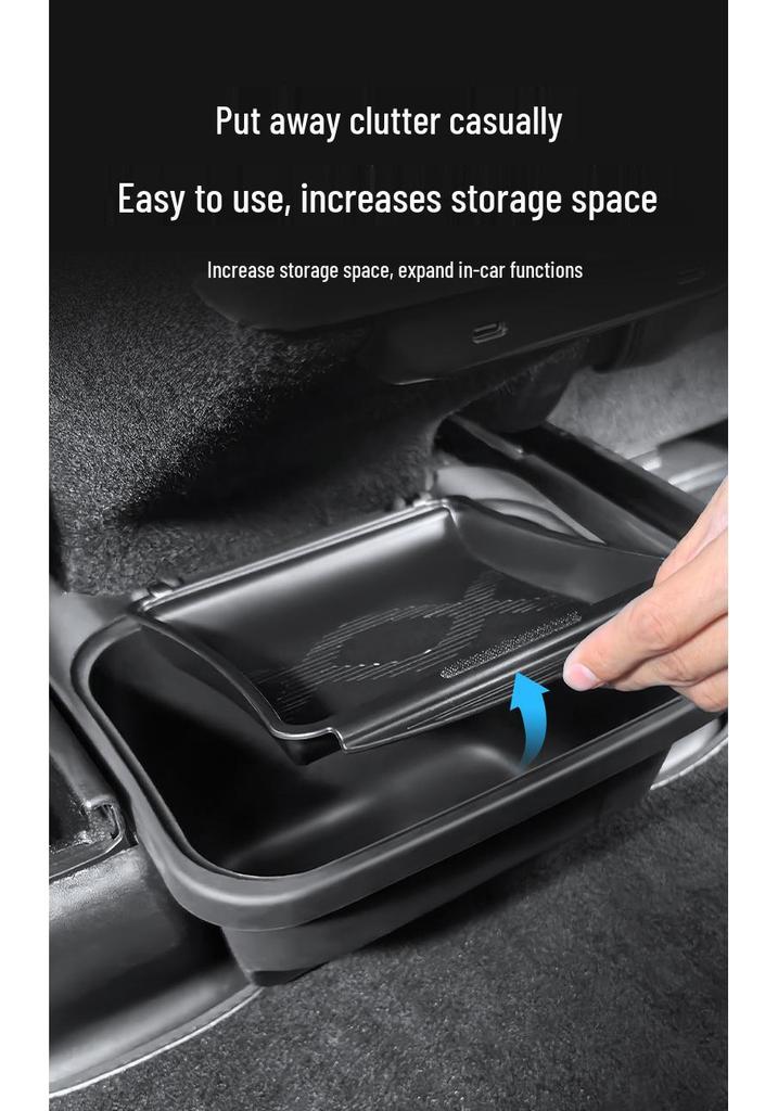 Tesla Model Y Rear Seat Silicone Storage Box for Air Outlet