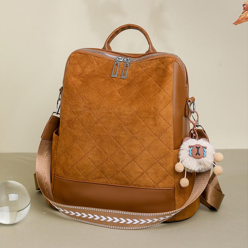 Fashionable Women's Backpack, Student Casual Travel Bag, Single-shoulder Hand-carry Schoolbag