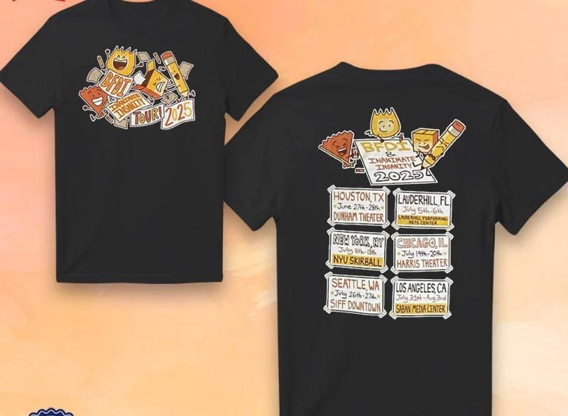 Inanimate Insanity II Tour 2025 TShirt Full Size S3XL Unisex T-Shirt M