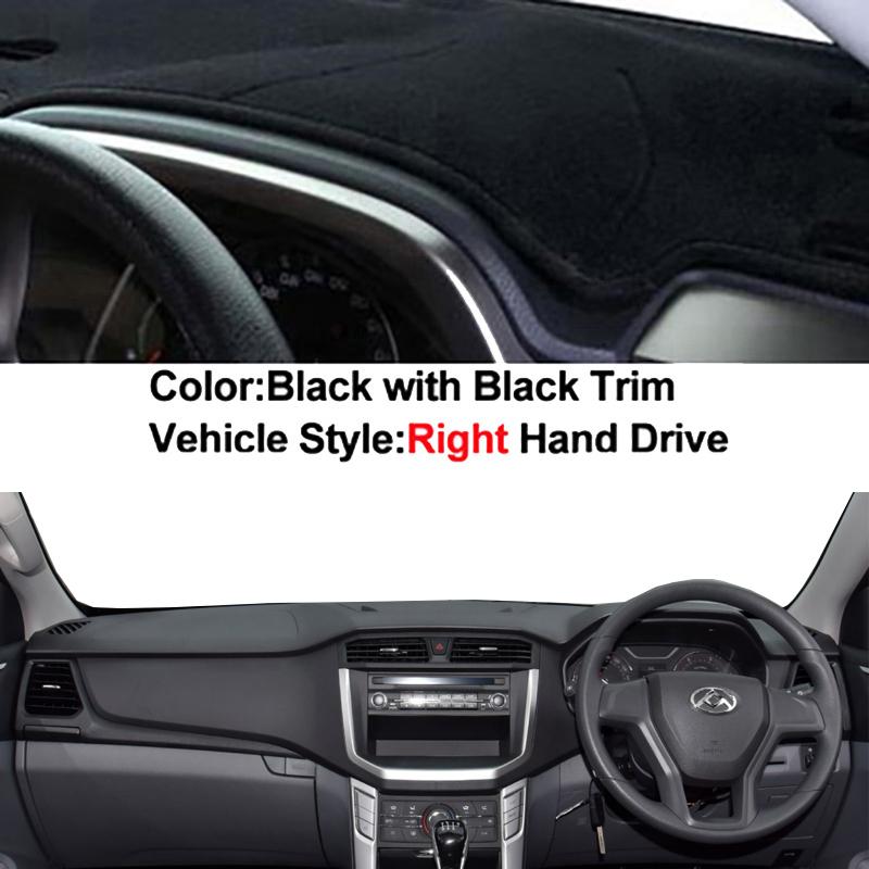 Car Auto Inner Dashboard Cover For MAXUS LDV T60 T70 LHD RHD Dashmat Carpet Cape Sun Shade Pad Rug Anti-sun Anti-UV Protector