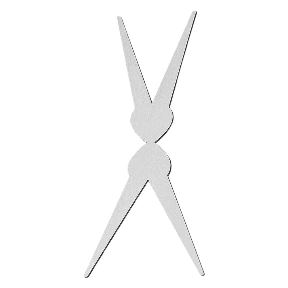 

Набор магнитов для французского нейл-арта с двойной головкой Магнитная палочка Cat Eye Комбинация для нейл-арта DIY V-образный эффект Магнит для гель-лака серебряный