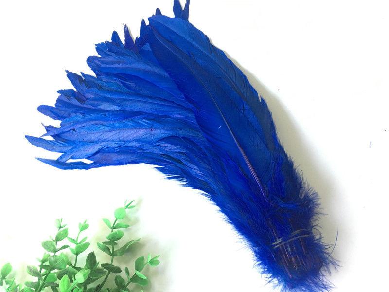 10Pcs/lot Natural Rooster Tail Feathers 25-30CM 10-12" Pheasant Feathers for Crafts Wedding Decoration DIY Clothes Plumas