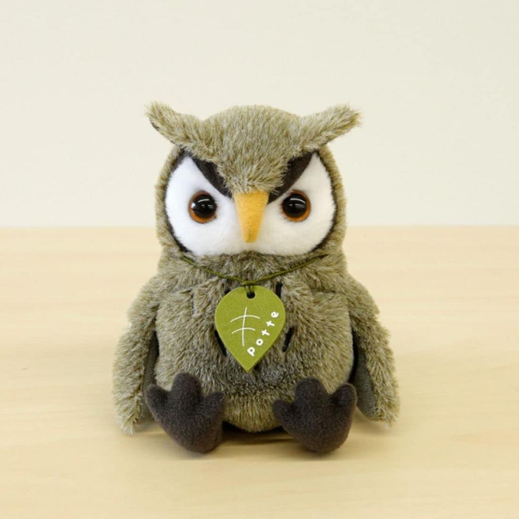 Sun Arrow Potte Plush Toy - Scops Owl K-8448