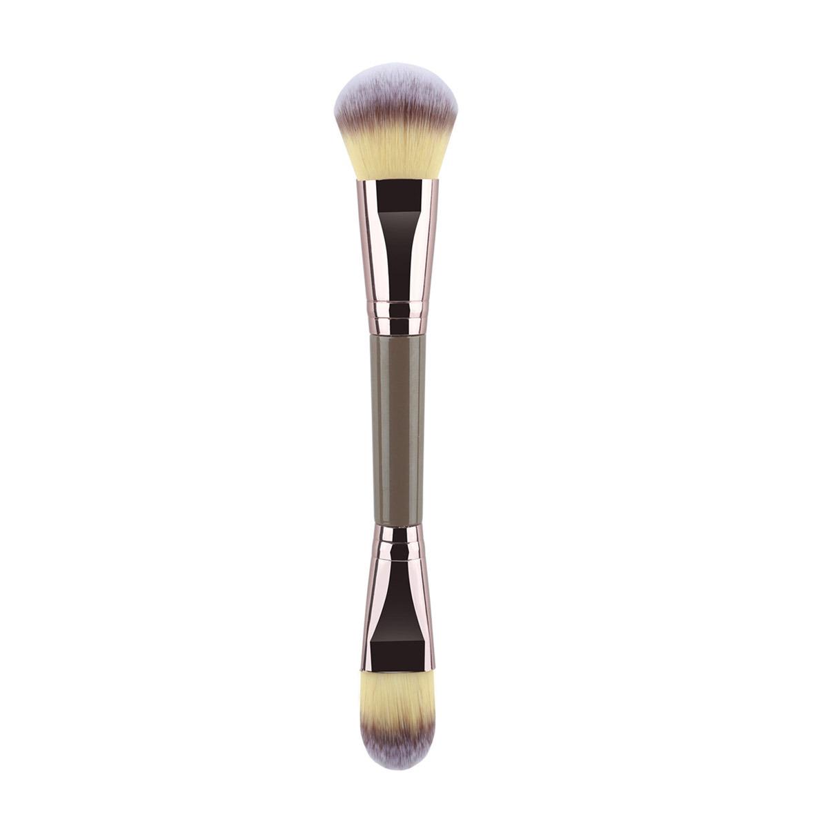 3 Double Head Makeup Brush Set Soft Foundation Grooming Brush Loose Powder Brush Highlight Blush Brush Beauty Tool