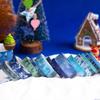 YUBX Winter Masking Tape Blue Washi Snow Silver Foil Narrow for DIY Gift Decoration Narrow 19-Piece Set, Tape, Pattern, Stamping, Strips, Crafts,