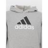 Kapuzenpullover hooded U bl 2 hoodie - Adidas - Grau - Lange Ärmel - Kapuzenkragen