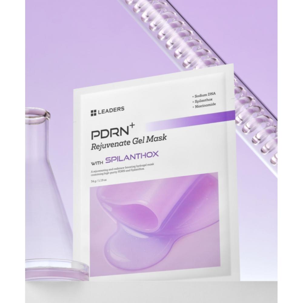 

Leaders Cosmetics [5 Sheets] Leaders Pdrn+ Rejuvenate Pore Firming Glow Gel Mask NONE