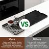 Silicone Coffee Bar Mat 16x8 Inch Anti Slip Heat Insulation Draining Pad Countertop Protector Dish Drying Kitchen Accessories
