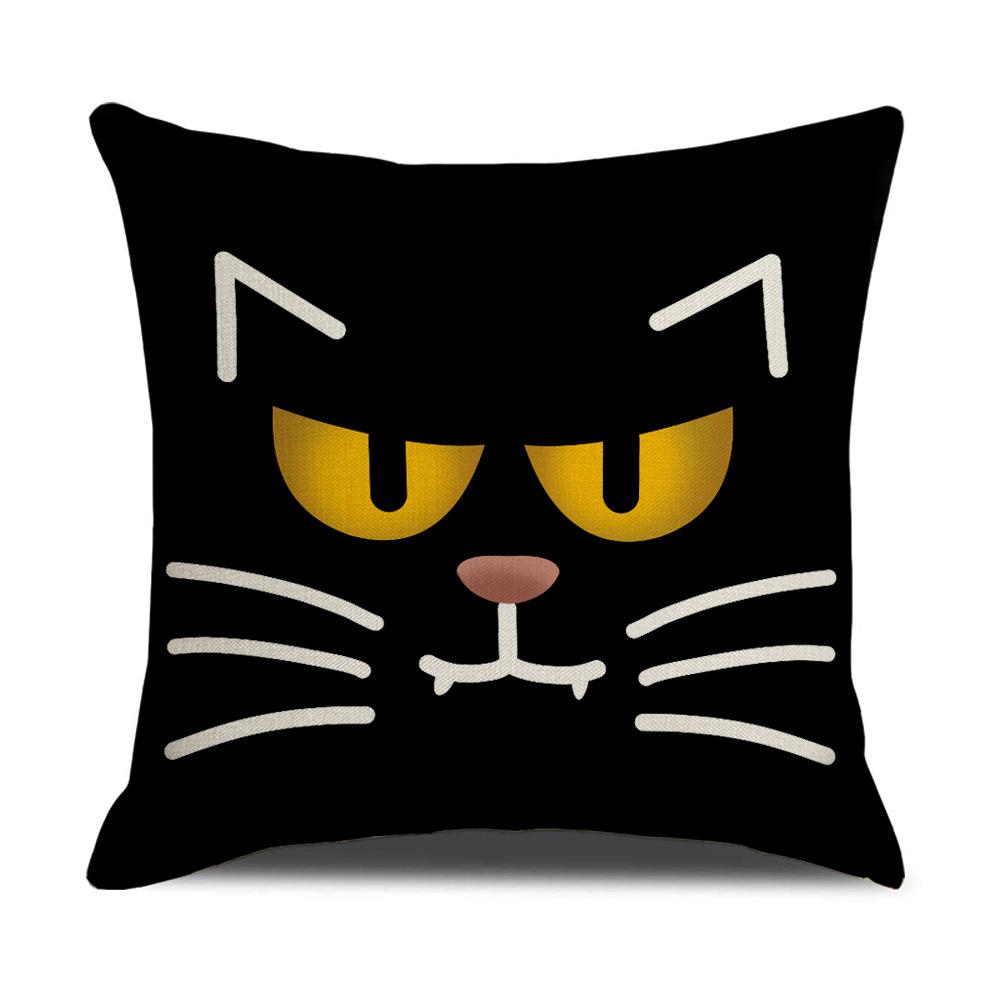 New Halloween Pillowcase Funny Horror Cushion Festive Party Decoration Sofa Pillow