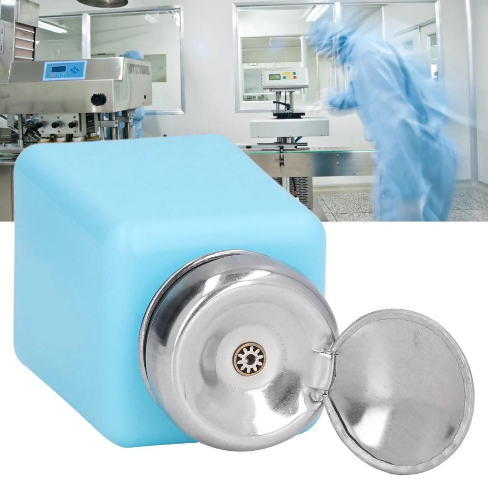 200ML ESD-Sicherer Press-Typ Lösungsmittelspender mit Edelstahlkappe - Quadratische Antistatische Flasche für Alkohol/Verdünner