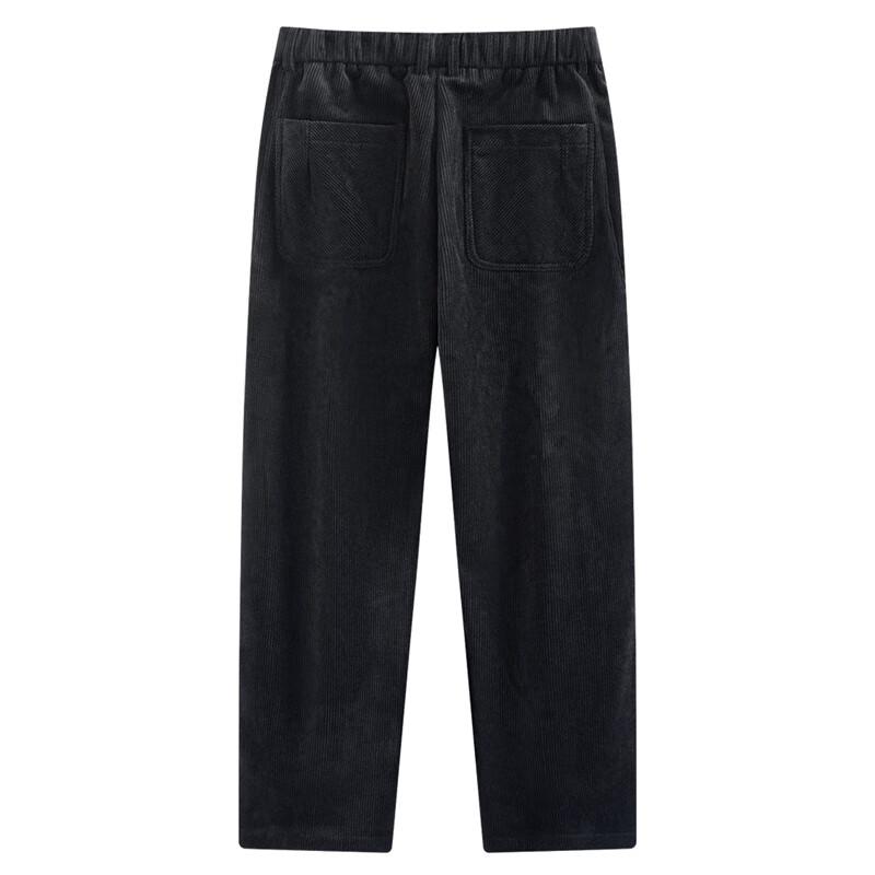 Mark Fairwhale Men's Corduroy Fleece-Lined Loose Long Pants