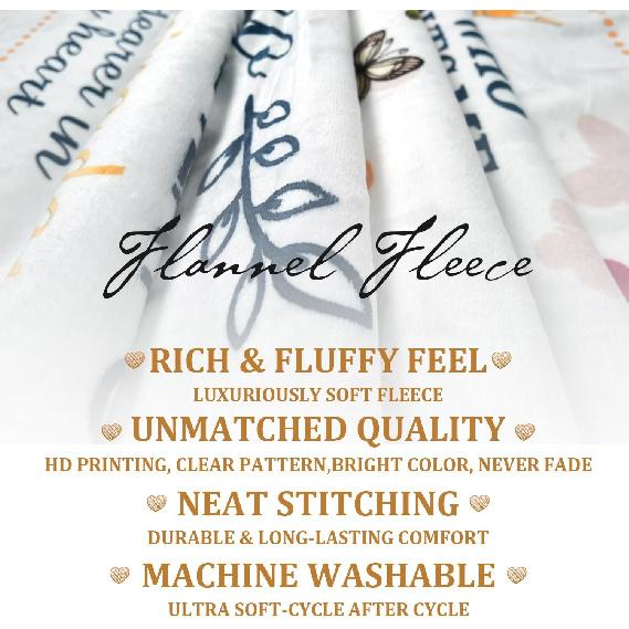 Granddaughter Gifts from Grandma, Granddaughter Birthday Gift Ideas, Gifts for Granddaughter Blanket, Graduation Gift for Granddaughter from