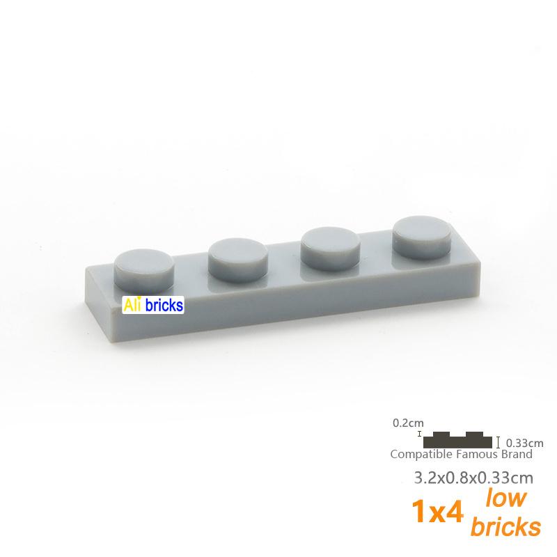 

Non-Toxic 30Pcscompatible Assemblage Construction Toys 3710 1X4 Dots Diy Building Blocks Educational Creative Size Thin Figures Bricks Toy