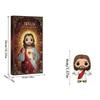 24 Days Jesus Christmas Advent Calendar Countdown Calendar Surprise Collectibles Christmas Advent Calendar Party Decoration 2D