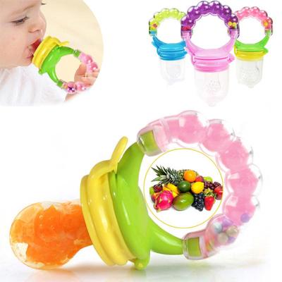 Fresh Food Nibbler Baby Fruit Pacifiers Feeder Kids Nipples Feeding Safe Baby Nipple Teat Pacifier