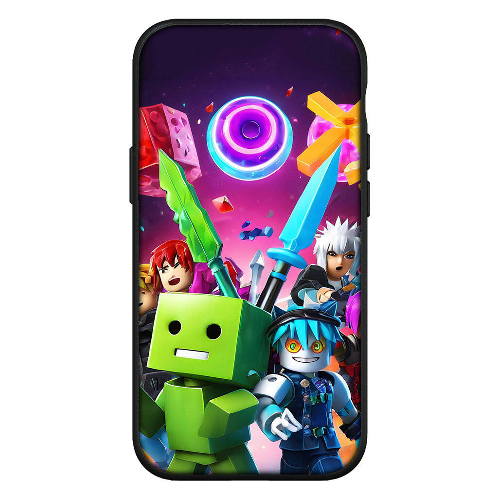 For Motorola Moto Edge 70 60 50 G54 G24 G15 G86 Samsung Galaxy S25 iPhone 17 16 15 Xiaomi Redmi Note 14 13 Pro Max Phone Case Cartoon R-Robloxs Cover