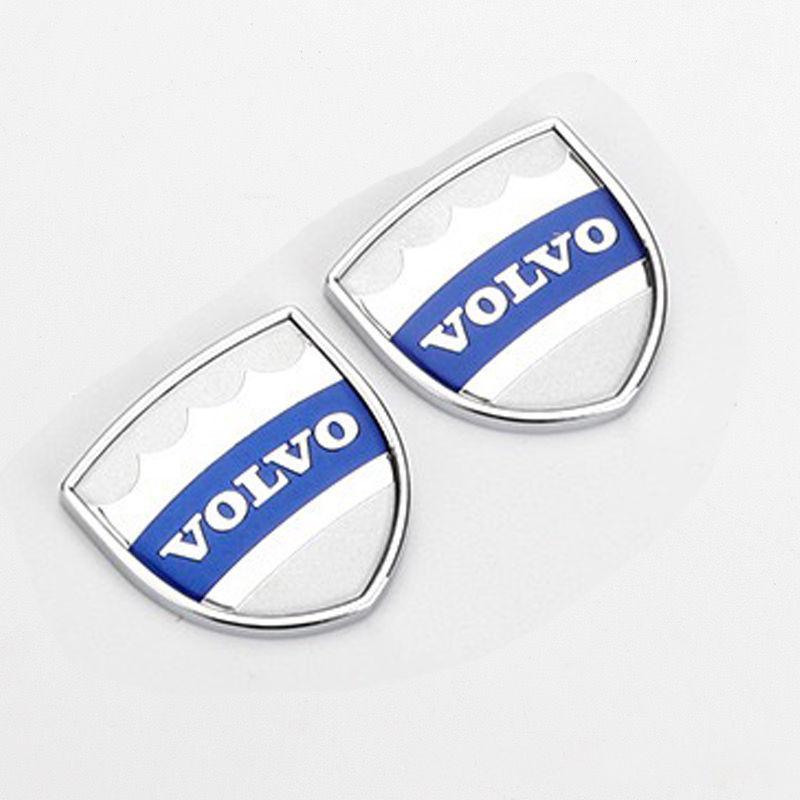 Car Side Logo Sticker Decoration Accessories For Volvo Rdesign Polestar AWD V50 S60 XC60 S40 XC40 XC90 V60 S80 S90 V90 V70 T6 T8