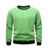New Autumn and Winter Men's Polar Fleece Casual Solid Color Sweatshirt Youth Fashion Long-sleeved Sports Coat