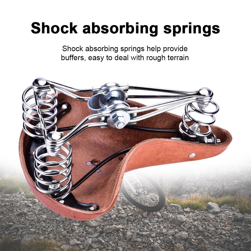 Mountain Bike Road Bicycle PU Leather Seat Cycling Comfortable Sitting Cushion