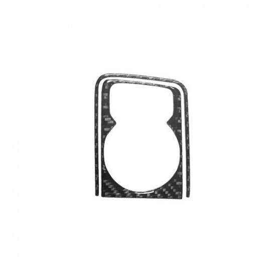 For Dodge RAM 1500 Carbon Fiber Interior Rotary Shifter Accent Cover Trim