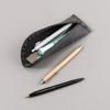 Nakabayashi Recycled Leather Pencil Case [Kurure] - [All 2 Colors] Eco-Friendly Pen Holder
