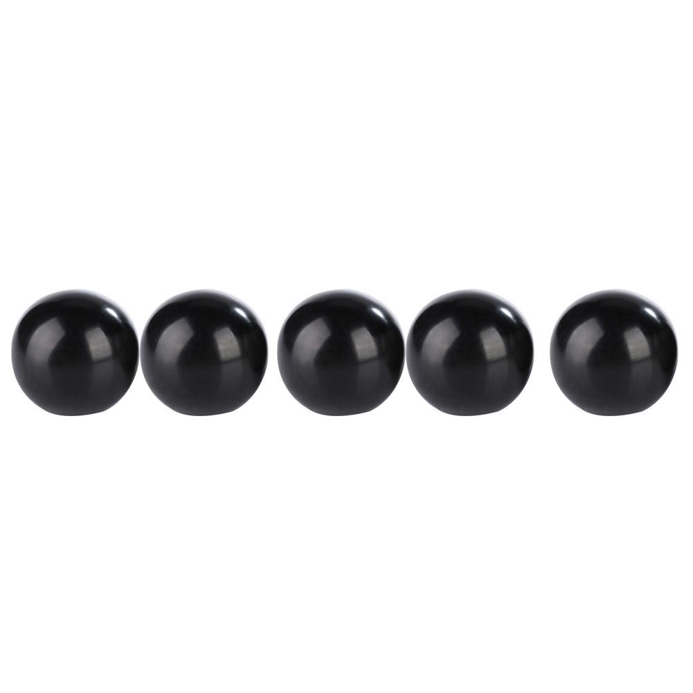 5Pcs Black Bakelite Ball Lever Knob Copper Insert M12*40 Machine Tool Replacement