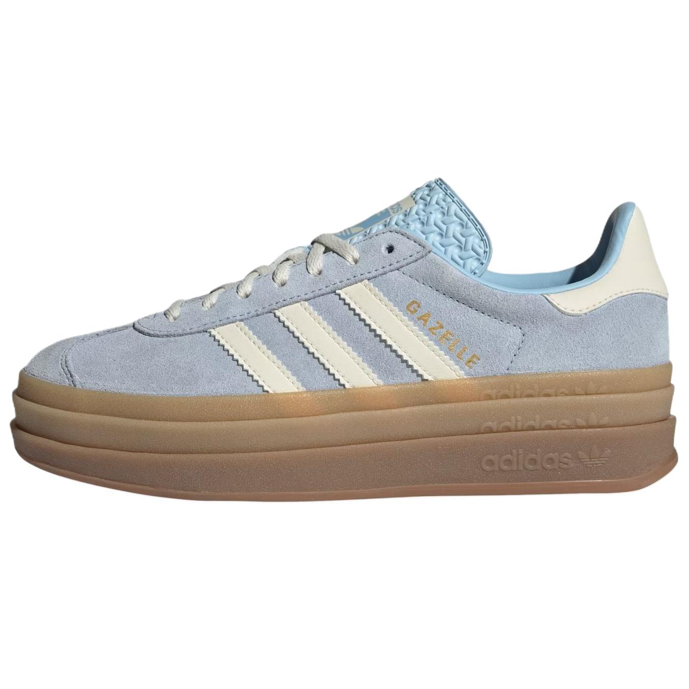 

Adidas Женские кроссовки Gazelle Bold Clear Sky Cream JQ7776 38 синий
