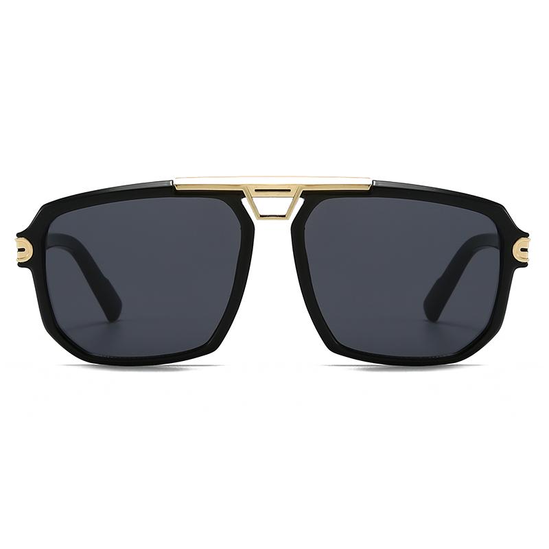 Export New Modern Retro Large Frame Men'S Sunglasses Ins Style Street Shooting Big Brand Ink Lh279