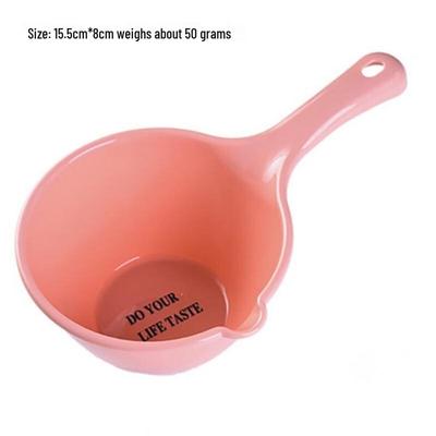 Thickened Long-Handle Baby Bath Scoop